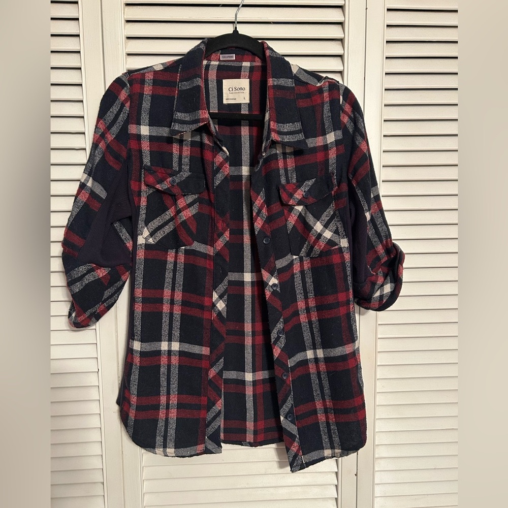 Red and Blue Plaid Shirt